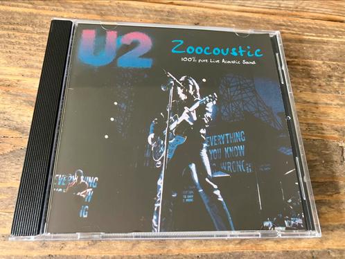 U2-Zoocoustic-100%Pure Live Acoustic Sound-Soundboard livecd, Cd's en Dvd's, Cd's | Pop, Nieuw in verpakking, 1980 tot 2000, Verzenden