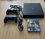 Playstation 4 Slim - 2 Controllers & Game, Spelcomputers en Games, Met 2 controllers, Ophalen of Verzenden, Zo goed als nieuw