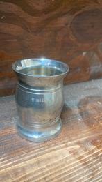 Antieke Ierse tinnen maatbeker 19e eeuw, Antiek en Kunst, Ophalen of Verzenden