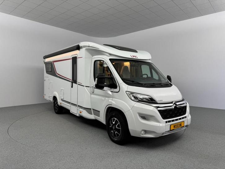 LMC Tourer 660T Enkele bedden Garage Camera Luifel, Caravans en Kamperen, Campers, Bedrijf, Half-integraal, LMC, Diesel, Handgeschakeld