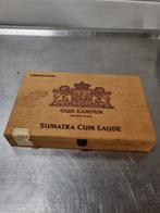 Sigarenkistje sumatra cum laude oud kampen, Ophalen of Verzenden