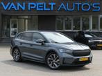 Skoda Enyaq iV 60 Sportline / Alcantara / LED / Winter, Auto's, Automaat, Gebruikt, Zwart, Alcantara