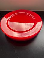6 Rode Borden - Bijenkorf, Huis en Inrichting, Keuken | Servies, Ophalen, Bord(en), Effen, Glas