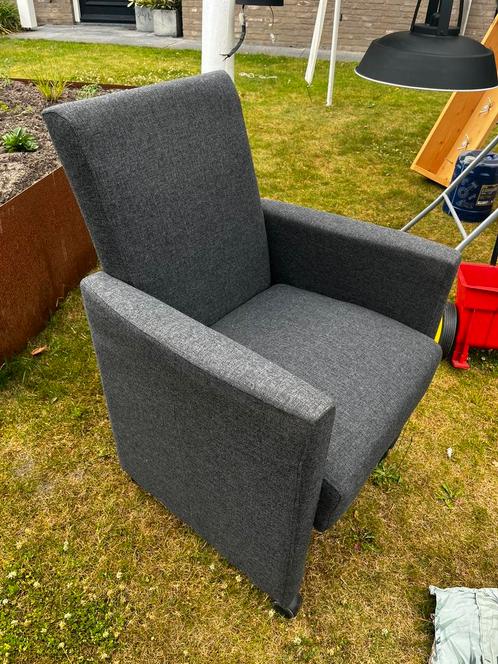 Eet tafel stoelen, Huis en Inrichting, Fauteuils, Gebruikt, Stof, 50 tot 75 cm, Minder dan 75 cm, Ophalen of Verzenden
