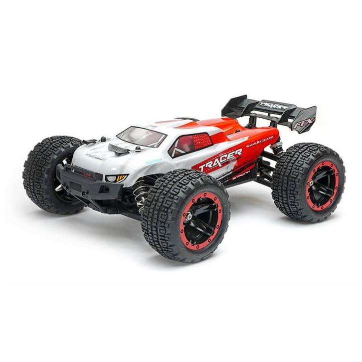 FTX TRACER 1/16 4WD TRUGGY TRUCK RTR - RED, Hobby en Vrije tijd, Modelbouw | Radiografisch | Auto's, Nieuw, Auto offroad, Overige schalen