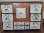 retro kruidenkastje, Huis en Inrichting, Ophalen, Gebruikt