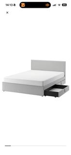 Ikea Gladstad 160x200, Huis en Inrichting, Ophalen, Tweepersoons, Zo goed als nieuw, 200 cm