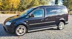 Volkswagen Caddy 2.0 Maxi Combi 2010 Zwart Rolstoelbus 5+1, Voorwielaandrijving, Stof, Zwart, 4 cilinders