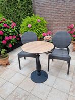 Tuin/balkon set 2 stoel 1 tafel van satelliet meubels, Overige materialen, Zo goed als nieuw, Stoel, Tuinset