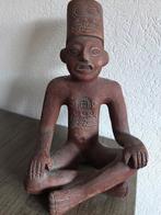 , Terracotta beeld, Maya/Azteken., Antiek en Kunst, Ophalen of Verzenden