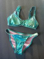 Shiny bikini groen blauw xs/s, Nieuw, Blauw, Bikini, Ophalen of Verzenden