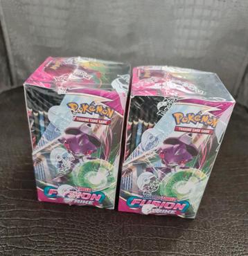 Pokemon fusion strike halve booster box. Sealed. 18 packs. beschikbaar voor biedingen