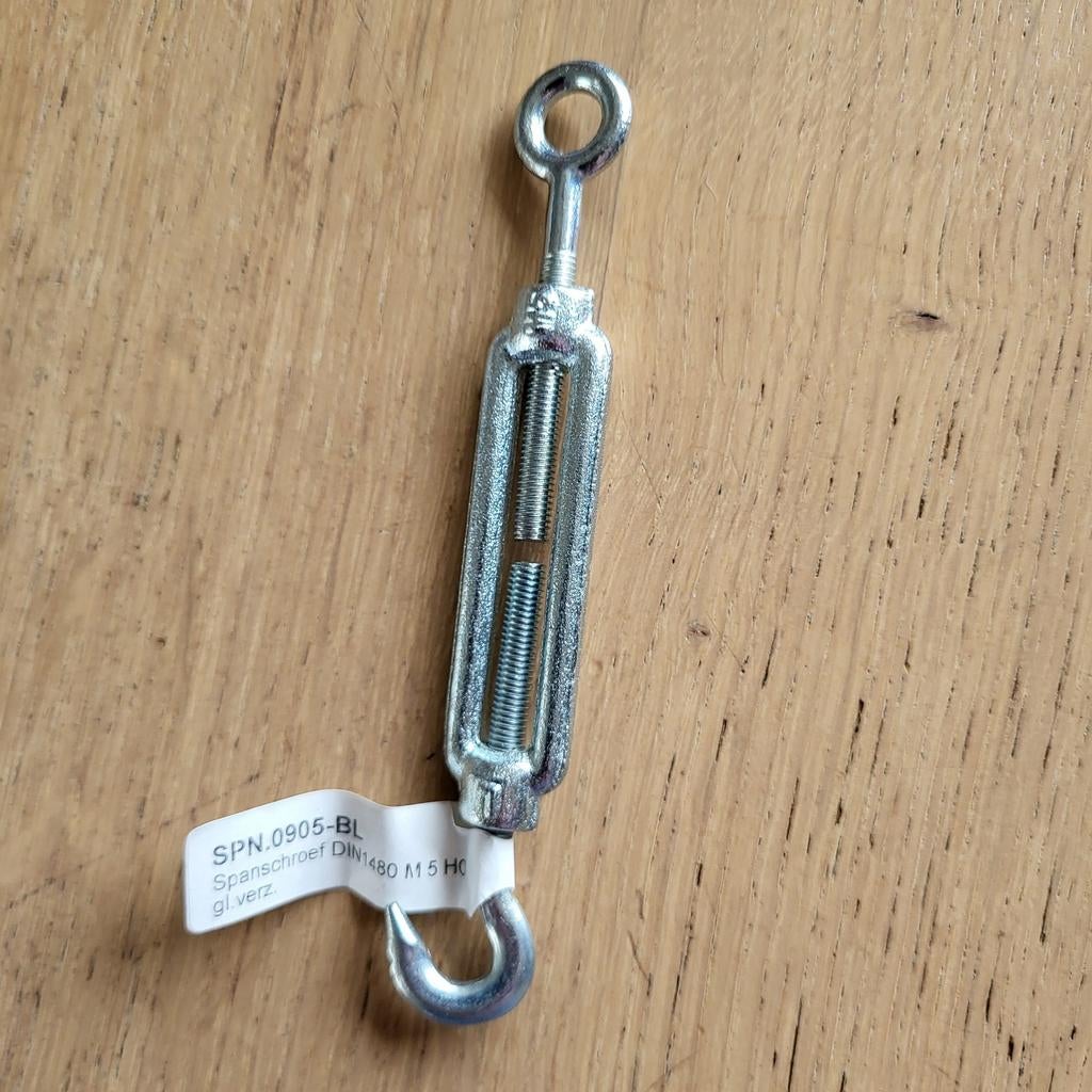 Spanschroef 5 mm, Ophalen of Verzenden, Nieuw