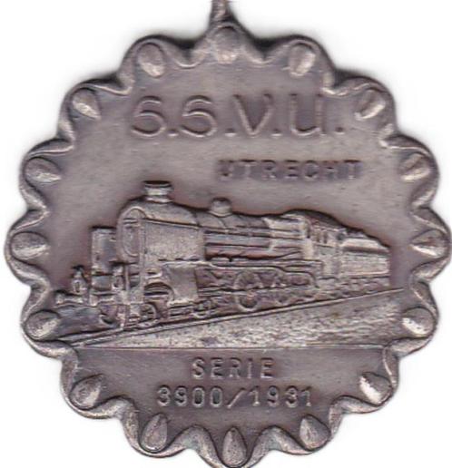S.S.V.U. UTRECHT SERIE 3900/ 1931, Postzegels en Munten, Penningen en Medailles, Brons, Verzenden