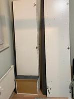 grijs leenbakker, Ophalen, 150 tot 200 cm, Eikenhout, Strak grijs