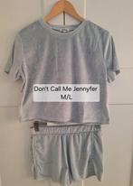 Don’t Call Me Jennyfer lichtblauw pyjama / huispak set M/L, Kleding | Dames, Don't call me Jennyfer, Ophalen of Verzenden, Zo goed als nieuw