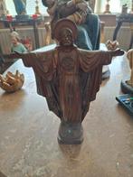 Bronzen jezus 21 cm, Antiek en Kunst, Ophalen