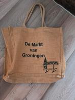 Markttas Groningen, Ophalen of Verzenden, Gebruikt, Beige, Shopper