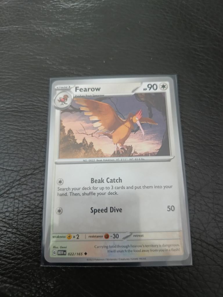 Fearow 022/165, Ophalen of Verzenden