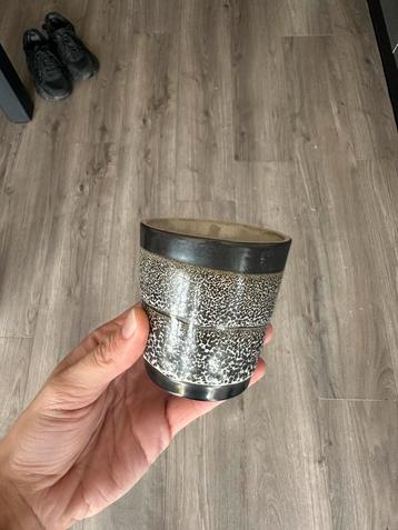 Hk Living koffiemok donkergrijs beschikbaar voor biedingen