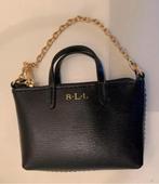 Ralph Lauren RL sleuteletui sleuteltasje LEER Zwart NIEUW!, Ophalen of Verzenden, Nieuw, Zwart