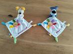 2x Woezel en Pip knuffeldoekje/ tutdoekje, Kinderen en Baby's, Ophalen, Hond