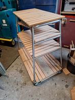 Uniek side table, rek, opbergrek, wandkast,, Huis en Inrichting, Kasten | Overige, Ophalen, Zo goed als nieuw