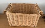 Rieten mand afmetingen 53x40x26cm, Huis en Inrichting, Woonaccessoires | Schalen en Manden, Ophalen, Gebruikt, Mand, Riet