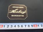 sticker origineel HERLAG garantie, Ophalen, Zo goed als nieuw, Bedrijf of Vereniging