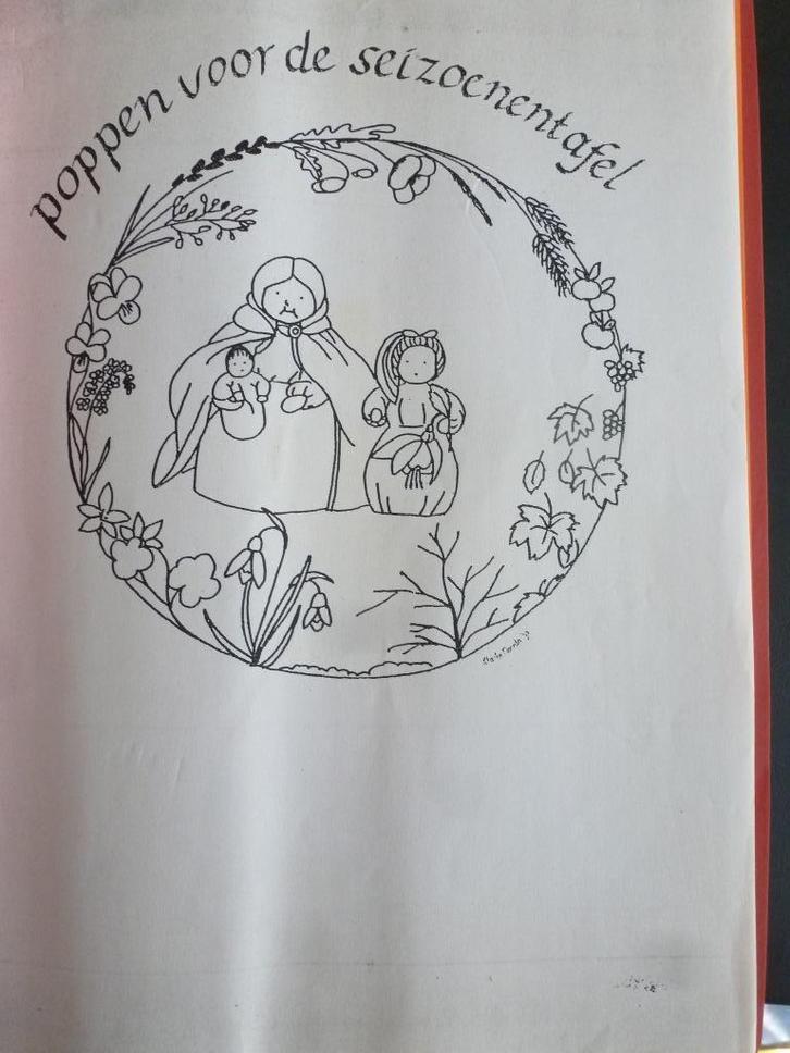 Poppen voor de seizoenentafel. (gebaseerd op Rudolf Steiner), Hobby en Vrije tijd, Overige Hobby en Vrije tijd, Zo goed als nieuw