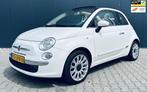 Fiat 500 C 1.2 Lounge Airco Automaat Leder Cabrio NAP PDC, Auto's, Euro 5, Gebruikt, 1242 cc, 4 cilinders