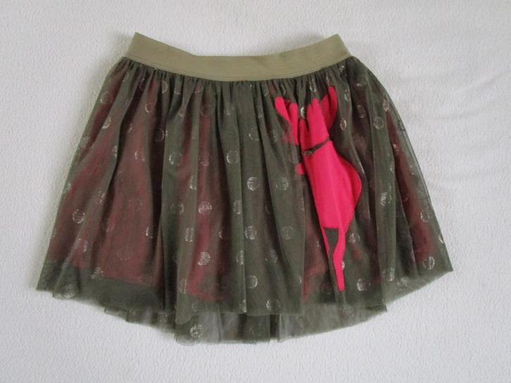 Brons roze rok Didi 10 jaar / 140 feestelijke rok, Kinderen en Baby's, Kinderkleding | Maat 140, Zo goed als nieuw, Meisje, Jurk of Rok