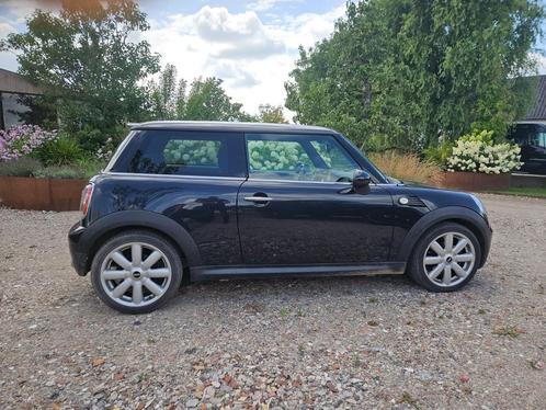 Mini 1.6 16V Cooper AUT 2008 Zwart, Auto's, Mini, Particulier, Cooper, Benzine, D, Hatchback, Automaat, Geïmporteerd, Zwart, Leder