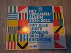 Compleet AH verzamelalbum 2010-2011 eredivisie, Albert Heijn, Ophalen of Verzenden