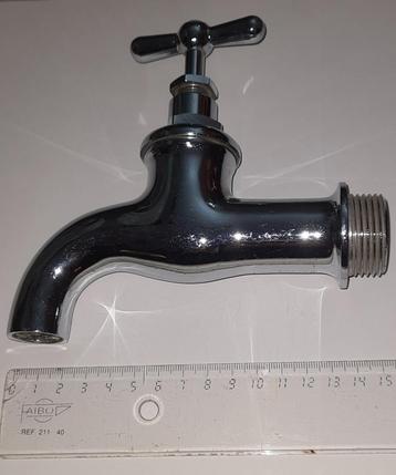 Sanitaire chroom tapkraan met gladde uitloop 1" Vulkraan € ¾ beschikbaar voor biedingen