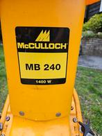 MC Culloch MB 240 versnipperaar, Ophalen, Gebruikt, Elektrisch, Mc Culloch