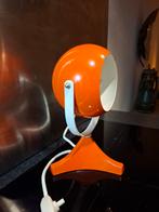 HELE GAVE ORANJE SPACE AGE LAMP EYEBALL JAREN 70 BOLLAMP, Ophalen of Verzenden