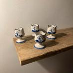 Delfts Blauwe Eierdoppen Set van 4, Antiek en Kunst, Ophalen of Verzenden
