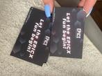 Vrijkaartjes EPIXC, Tickets en Kaartjes, Drie personen of meer, Cadeaubon, Overige typen