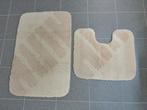 badmat toiletmat wc mat beige in 2 kleuren, Ophalen, Zo goed als nieuw, Beige, Overige typen