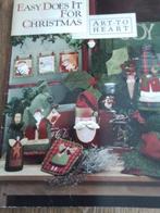 Easy does it for christmas, Hobby en Vrije tijd, Borduren en Borduurmachines, Ophalen of Verzenden, Zo goed als nieuw, Handborduren