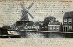 Krijtmolen aan de Baarsjes, Amsterdam, Verzamelen, Ansichtkaarten | Nederland, Ophalen of Verzenden, Voor 1920, Gelopen, Noord-Holland