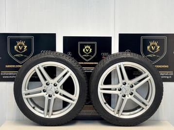 Mercedes C-klasse 2 originele velgen met banden 245/40R18 beschikbaar voor biedingen