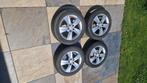 15" velgen set (skoda) incl zomerband, Auto-onderdelen, Banden en Velgen, Ophalen, Gebruikt, 15 inch, Velg(en)