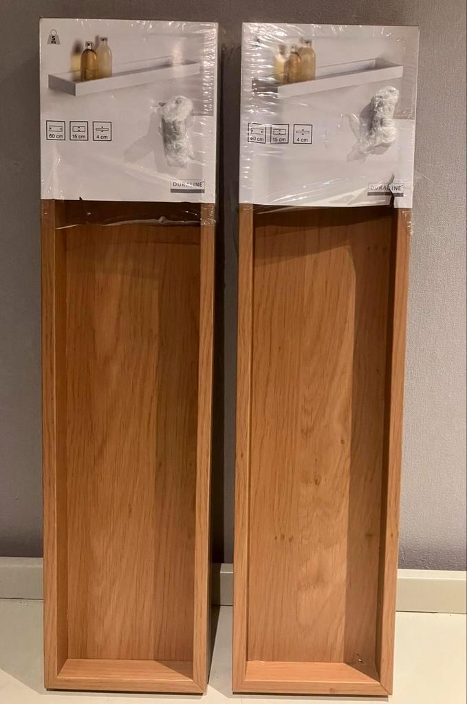 Duraline Wandplanken oak  - Nieuw in verpakking, Huis en Inrichting, Woonaccessoires | Wandplanken en Boekenplanken, Nieuw, Ophalen of Verzenden