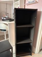 Billy boekenkast zwart - houtstructuur, Huis en Inrichting, Kasten | Boekenkasten, Ophalen, Minder dan 50 cm, Gebruikt, 100 tot 150 cm