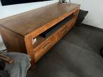 Teakhouten tv meubel tijdloos en stevig, Ophalen, Teakhout, Zo goed als nieuw, Minder dan 100 cm