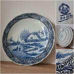 Royal sphinx Maastricht Delfts aardewerk, bord, wandbord, Ophalen of Verzenden