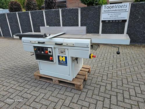 Vlakvandiktebank met Tersa messen Merk SAC, Doe-het-zelf en Verbouw, Schaafmachines, Gebruikt, Ophalen