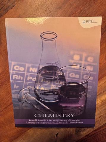 Chemie Boek UvA - Samenvatting/Custom Editie beschikbaar voor biedingen